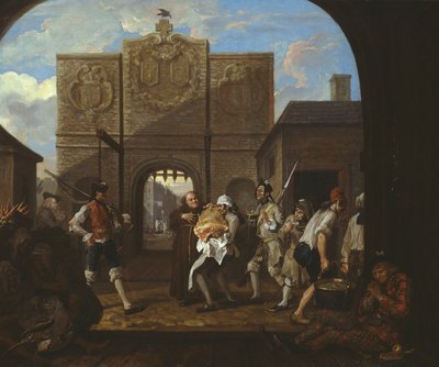 O the Roast Beef of Old England (The Gate of Calais) by William Hogarth